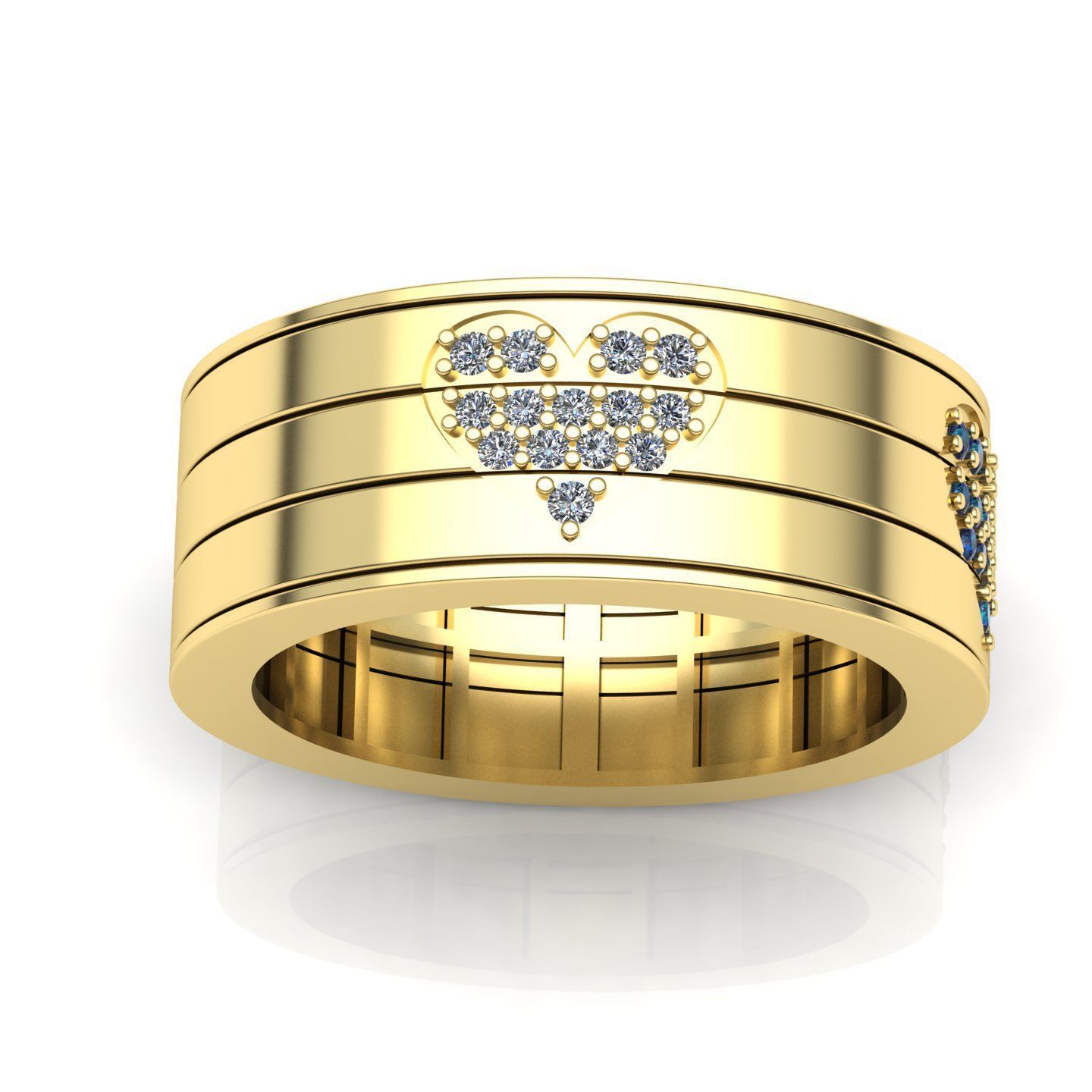 Rotary ring 01 3D print model_7