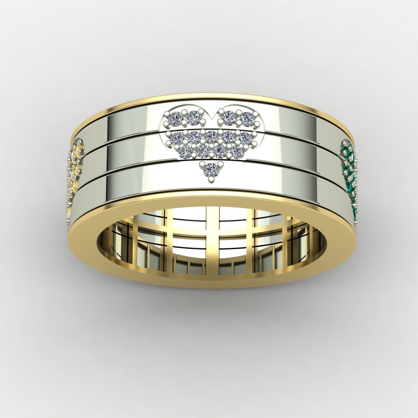 Rotary ring 01 3D print model_10