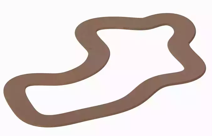 Complex Racetrack Toy 3D print model