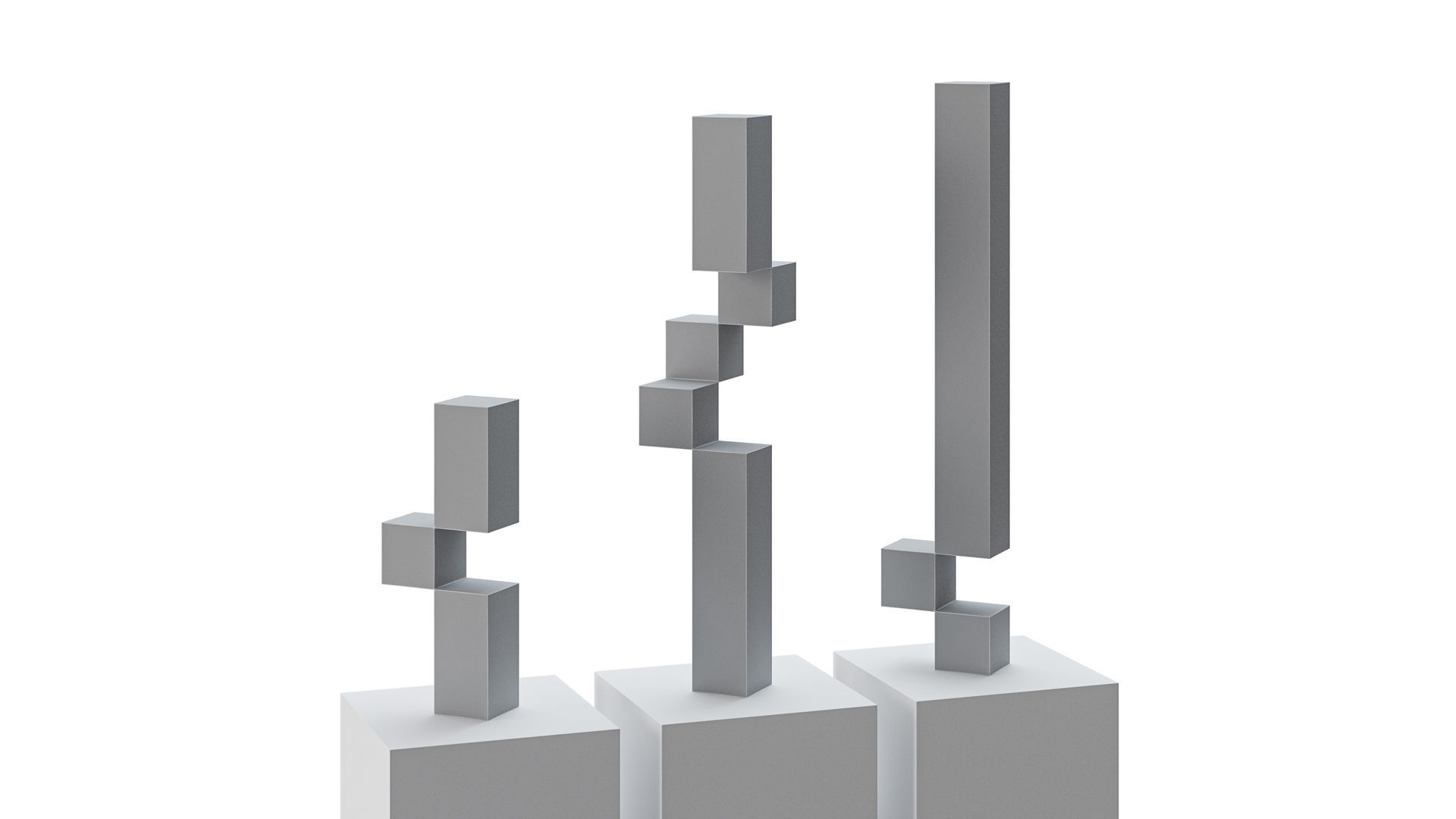 Abstract sculpture by Stephan Siebers 3D model_4