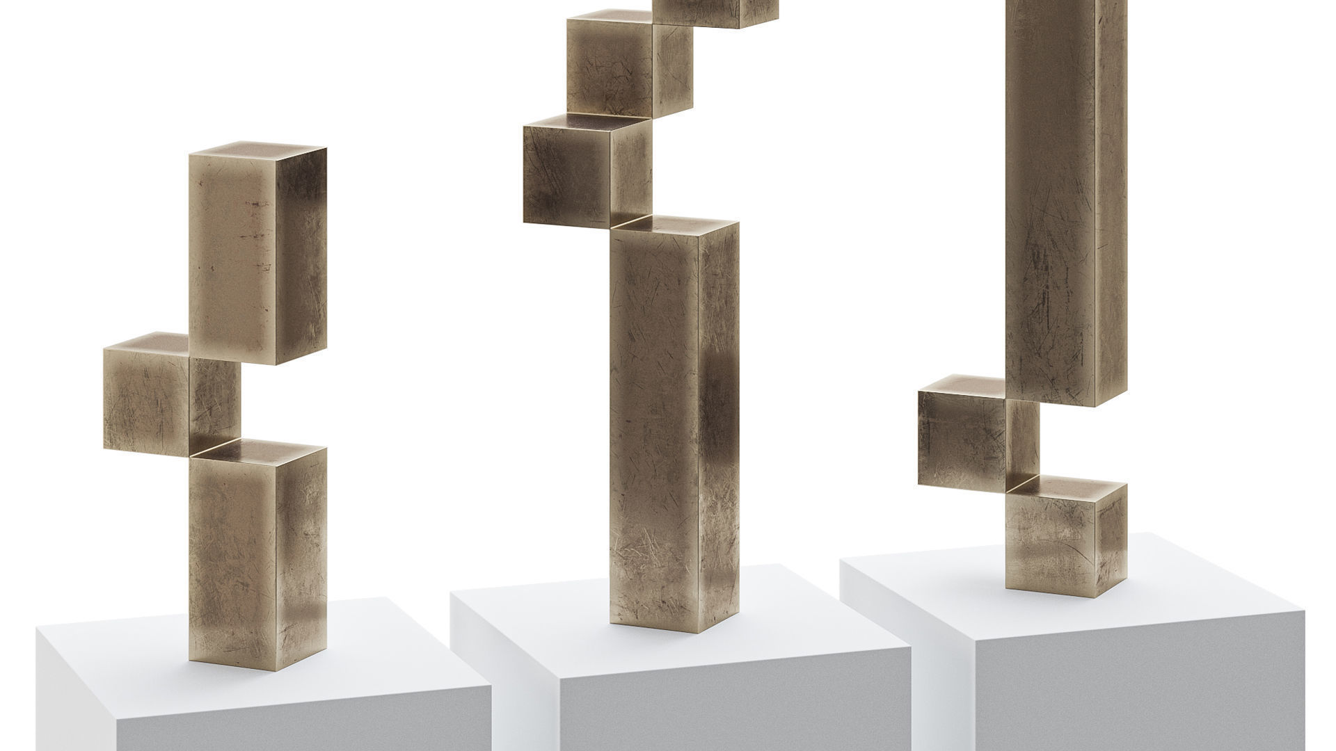 Abstract sculpture by Stephan Siebers 3D model_2