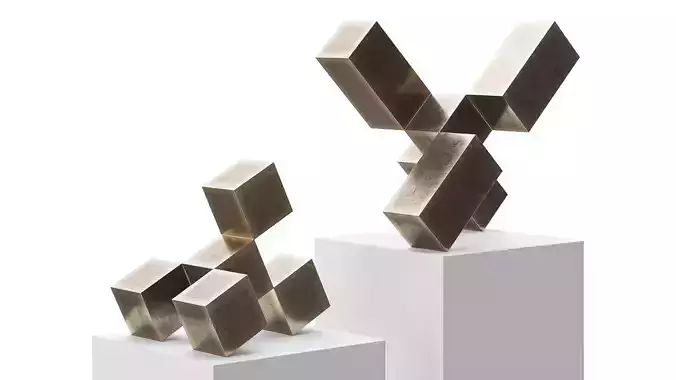 Abstract sculpture by Stephan Siebers