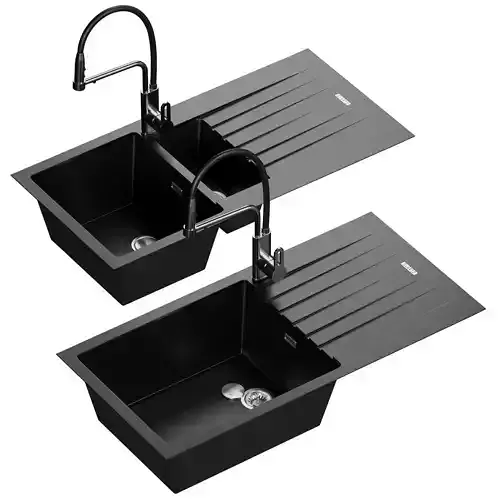 Vellamo Horizon  Bowl Granite Composite Kitchen Sink