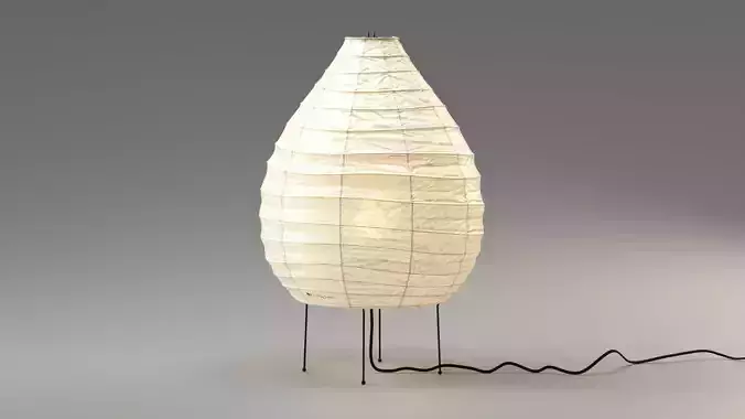 Akari 22N Lamp by Isamu Noguchi