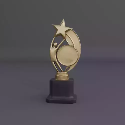 Super Shiny Golden Winner Award