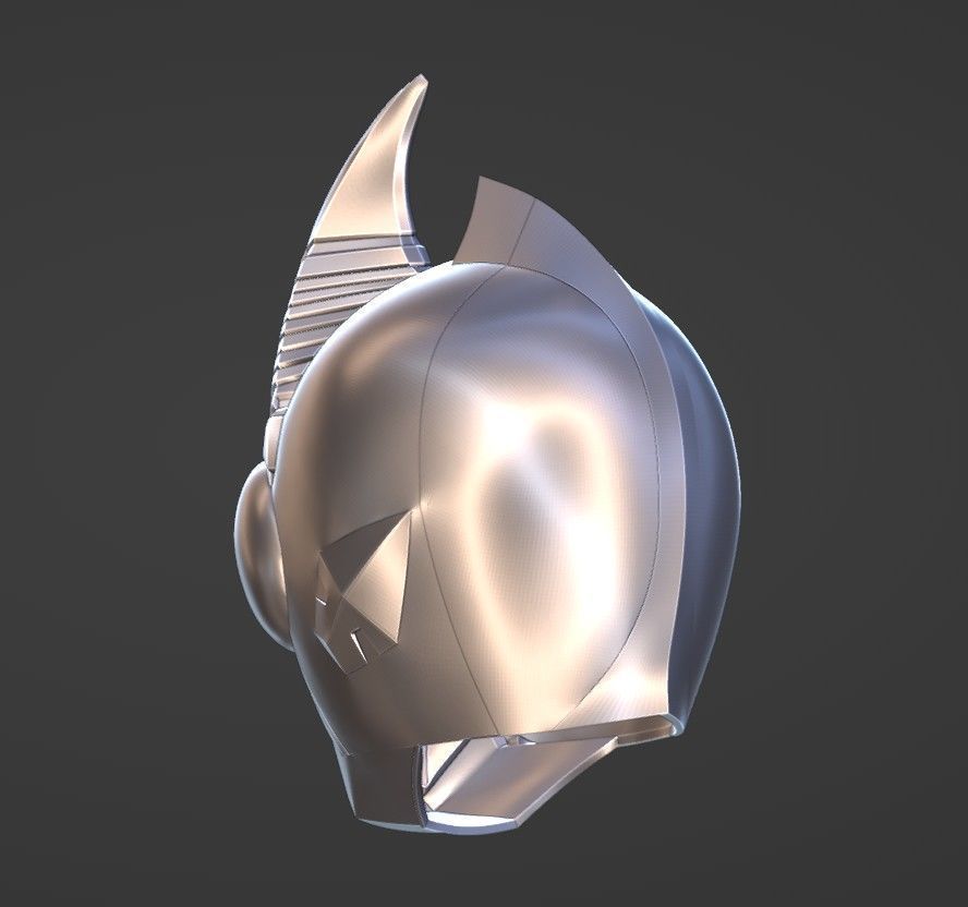 Kamen Rider Blade Helmet 3D print model_11
