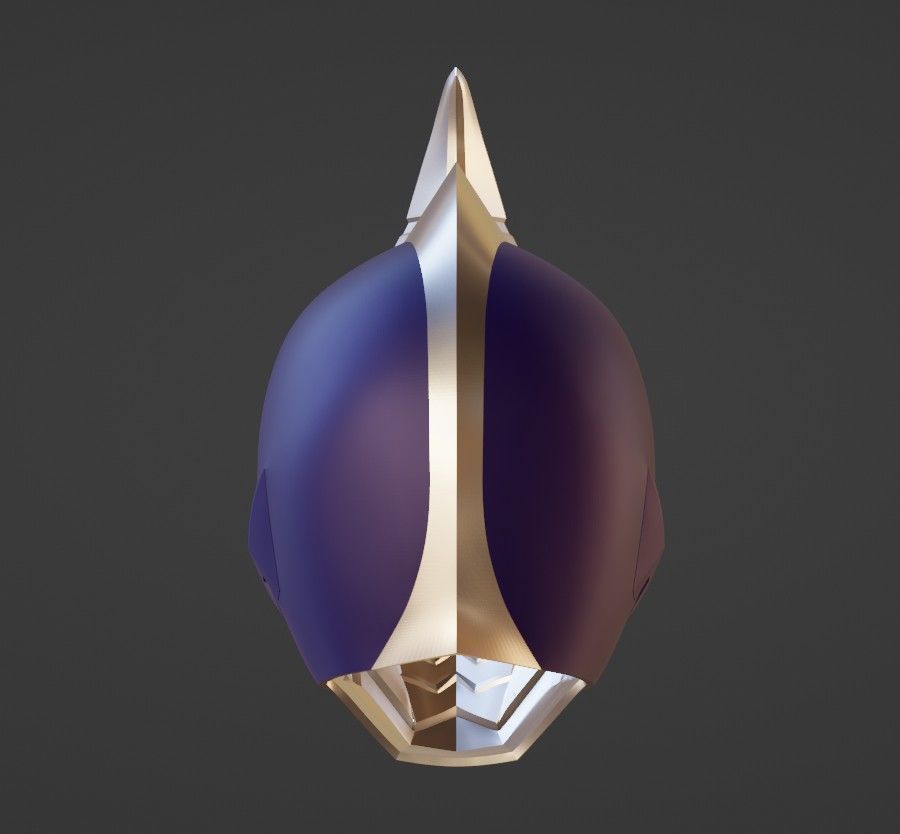 Kamen Rider Blade Helmet 3D print model_5