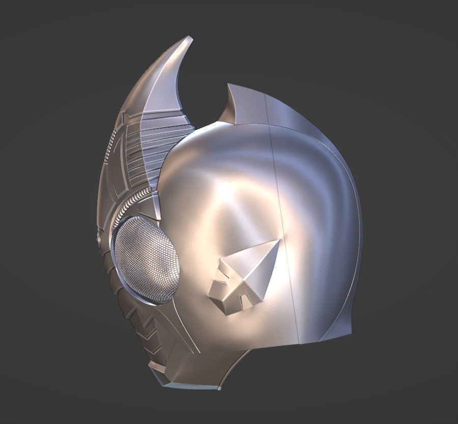 Kamen Rider Blade Helmet 3D print model_9