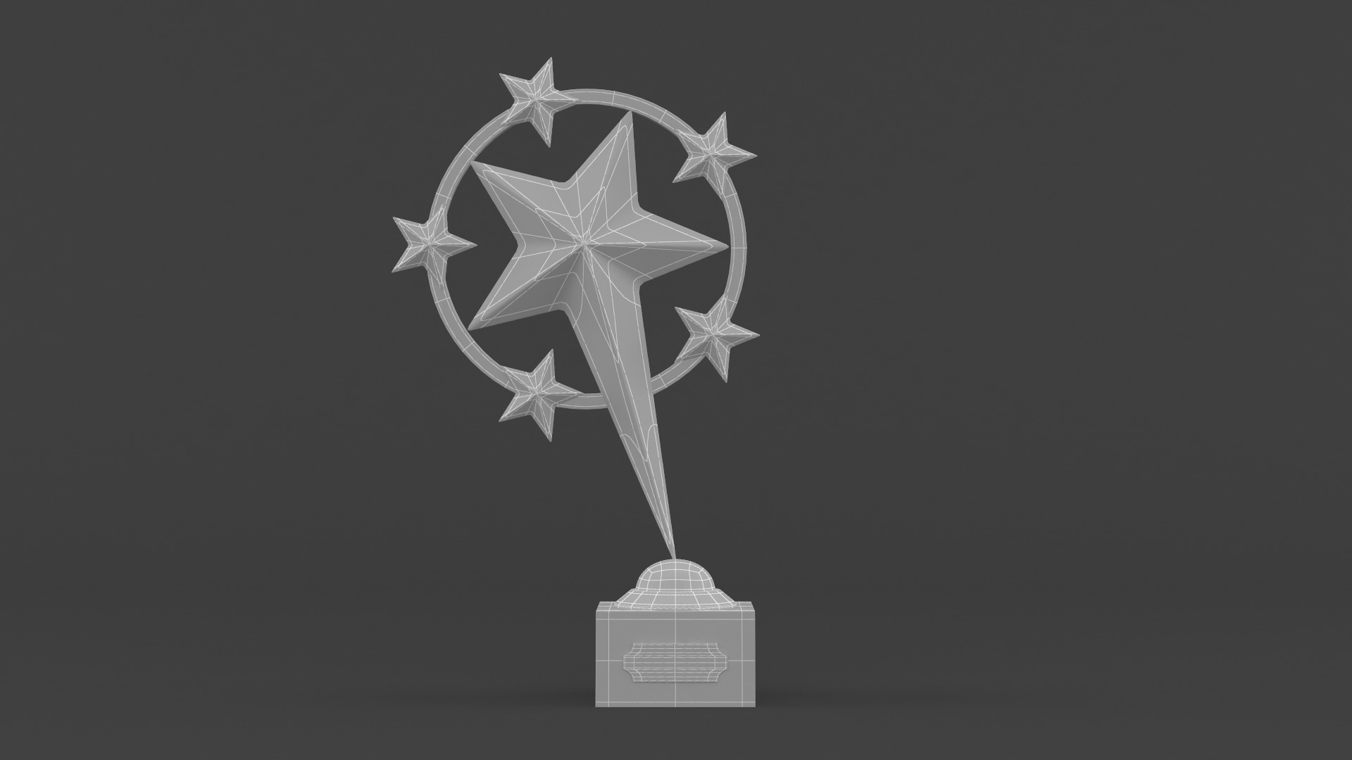 Trophy Cups 3D model_8