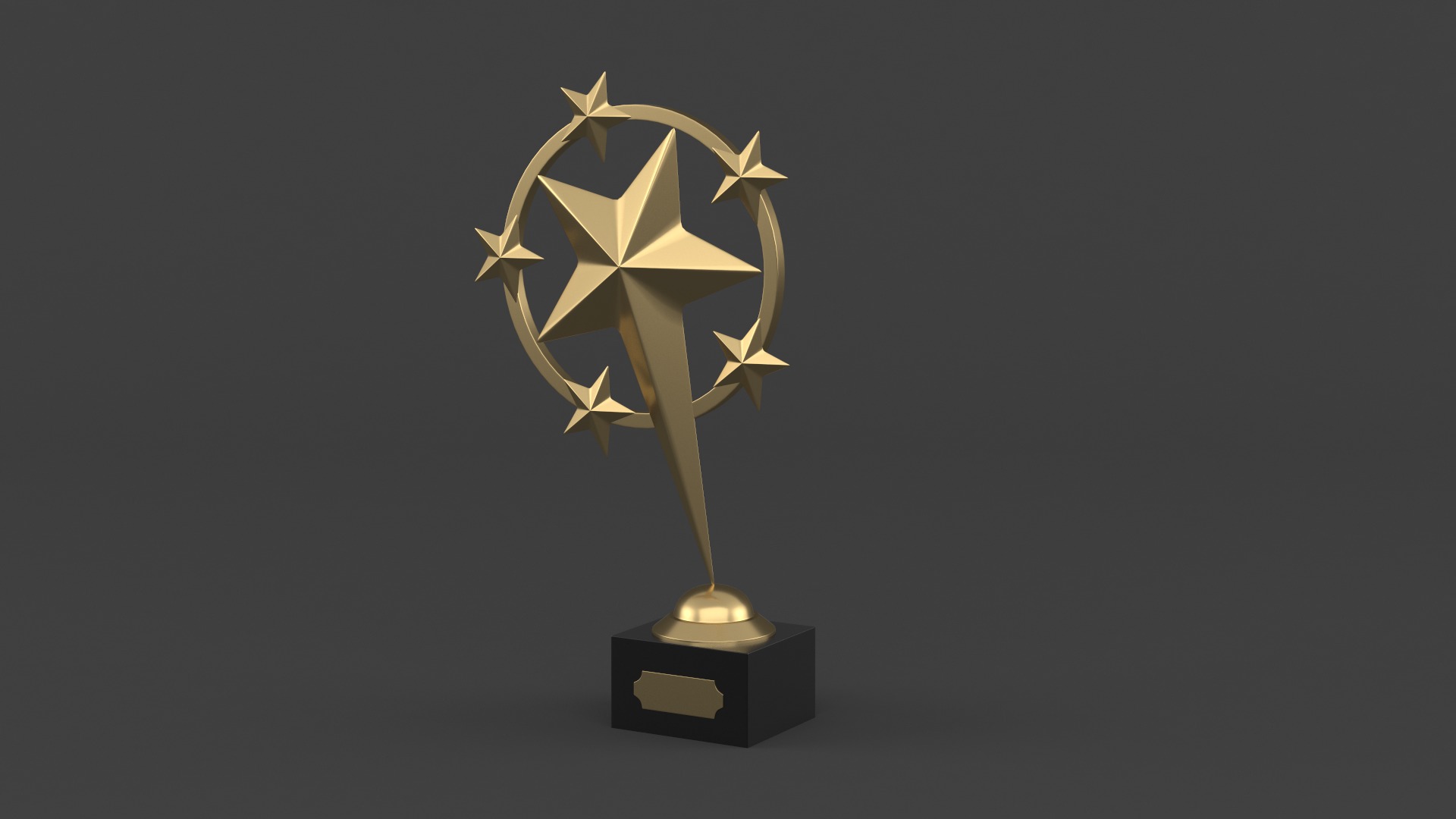 Trophy Cups 3D model_2