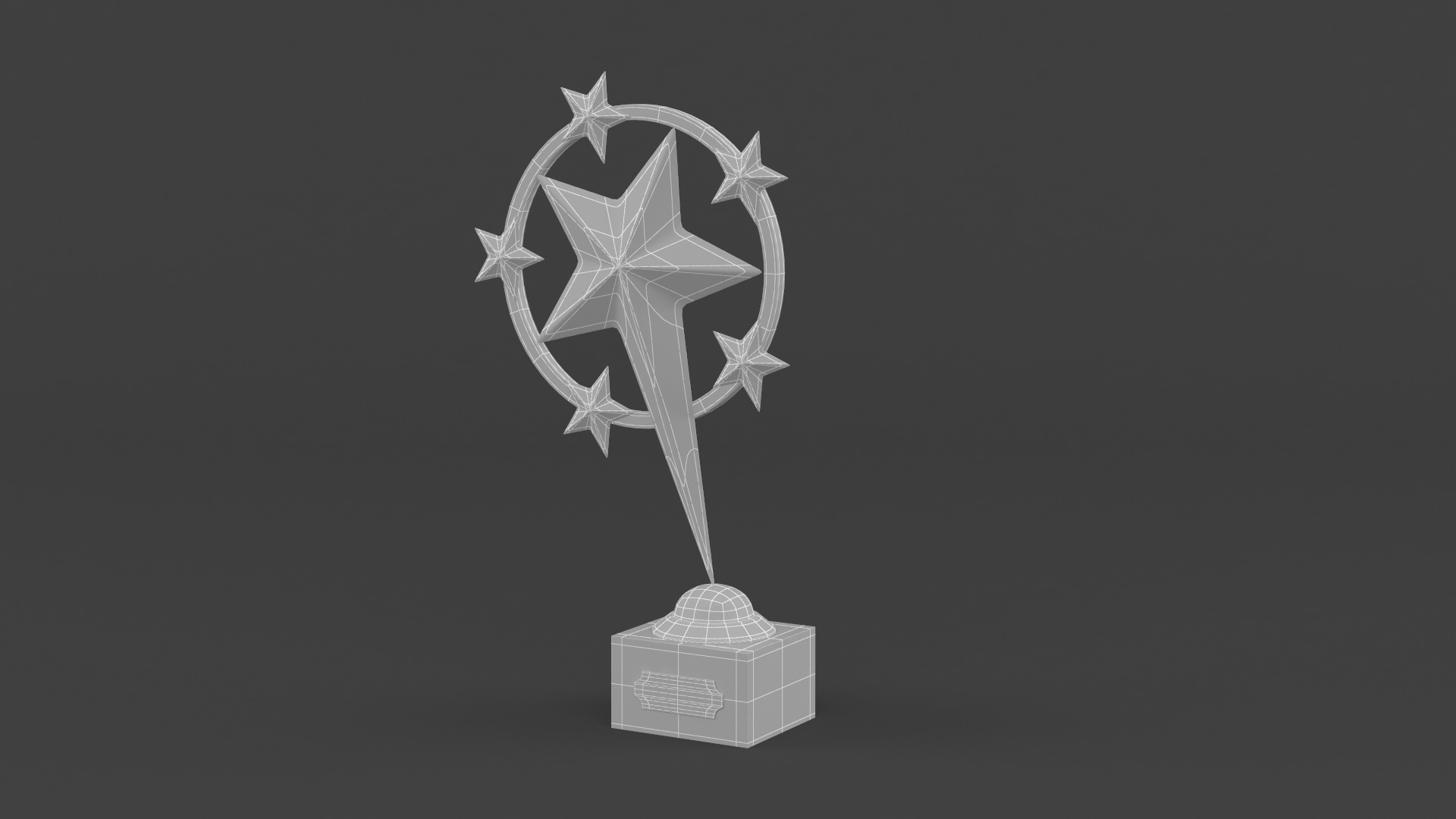 Trophy Cups 3D model_9