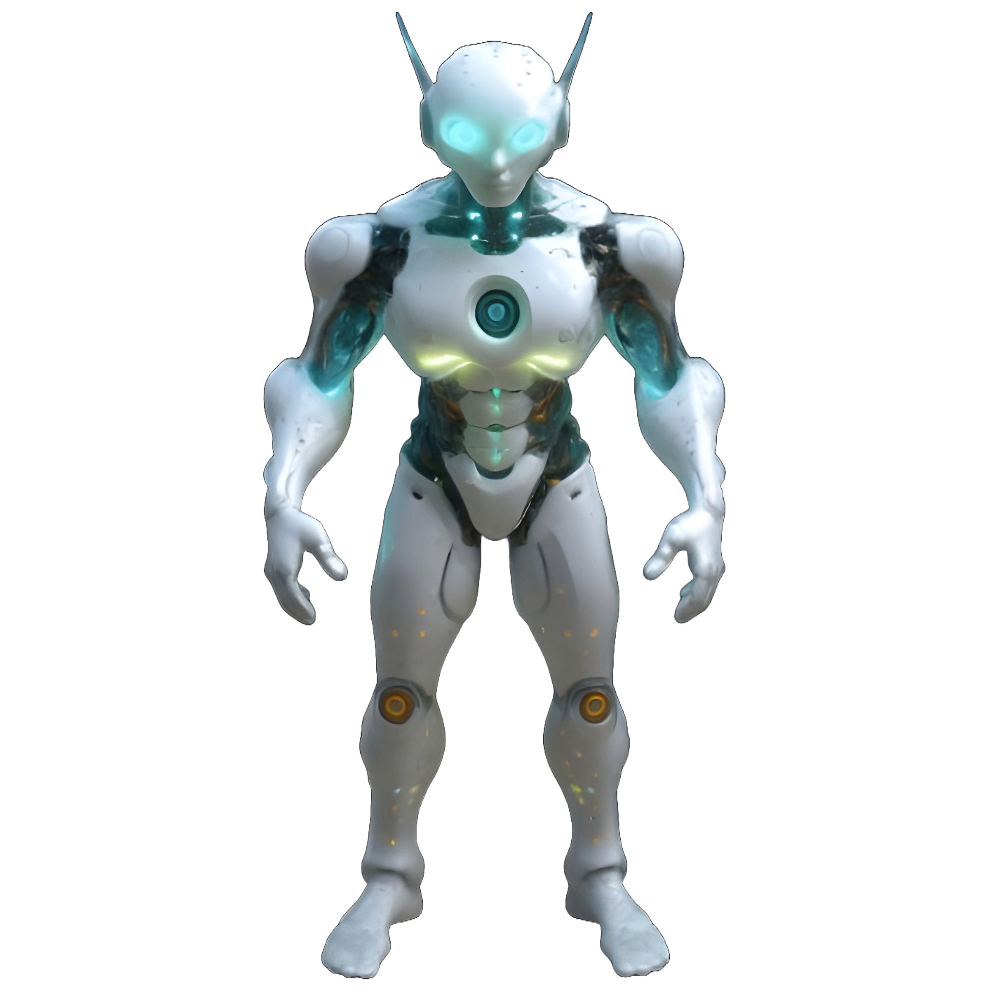 Sci-Fi Android Character Collection 3D print model_1