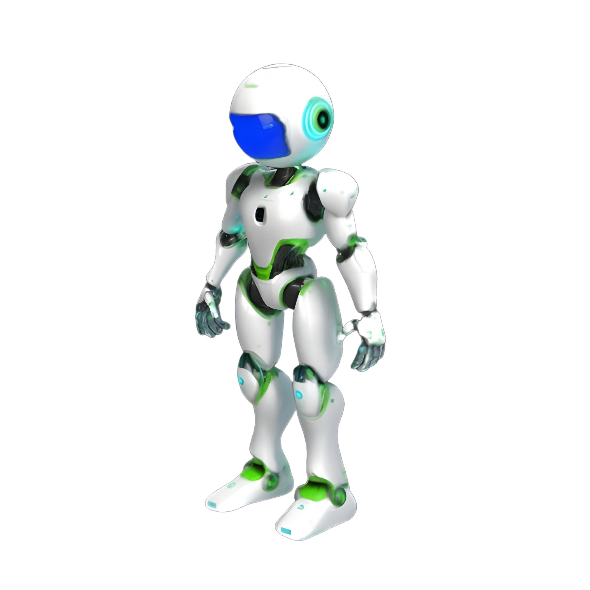 Sci-Fi Android Character Collection 3D print model_4