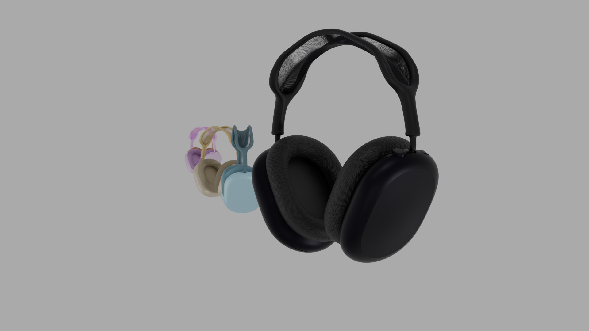 Apple AirPods Max Wireless Over-Ear Headphones 3D model_23