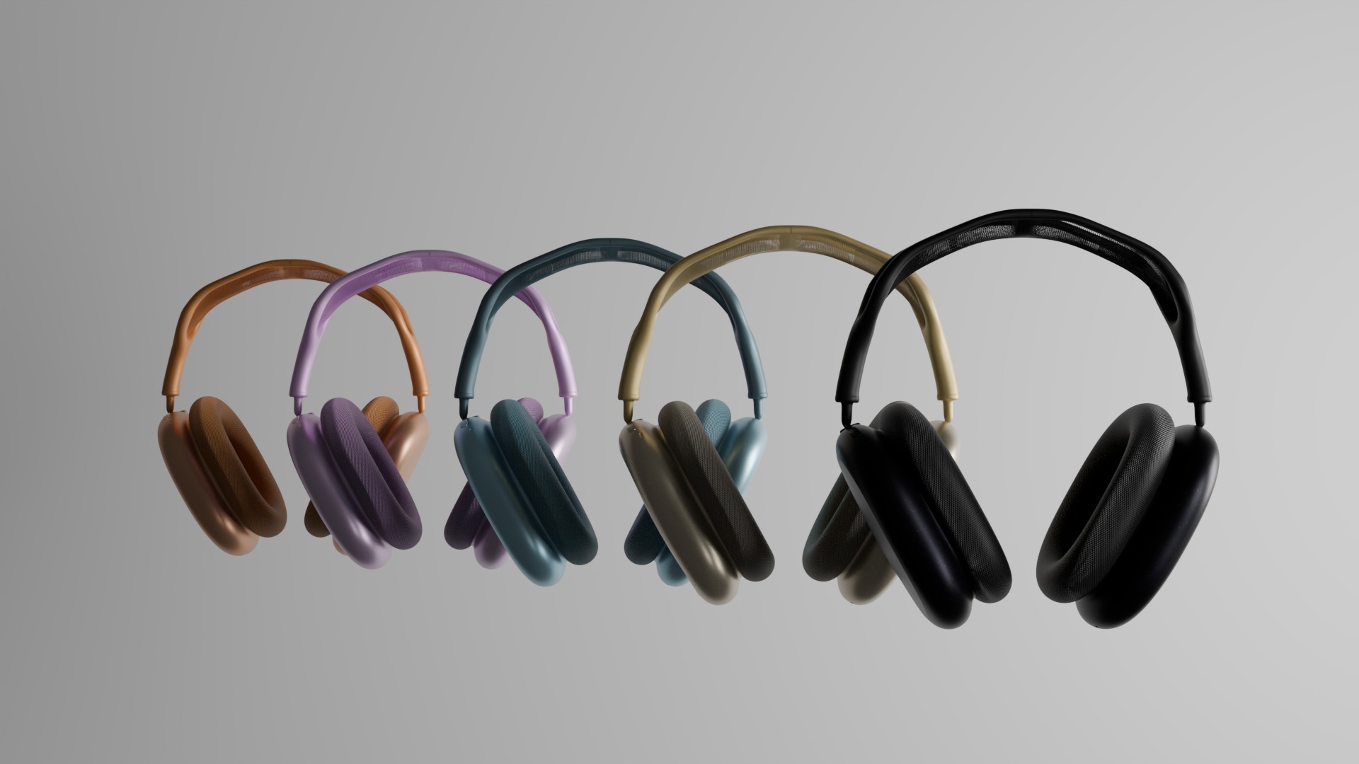 Apple AirPods Max Wireless Over-Ear Headphones 3D model_7