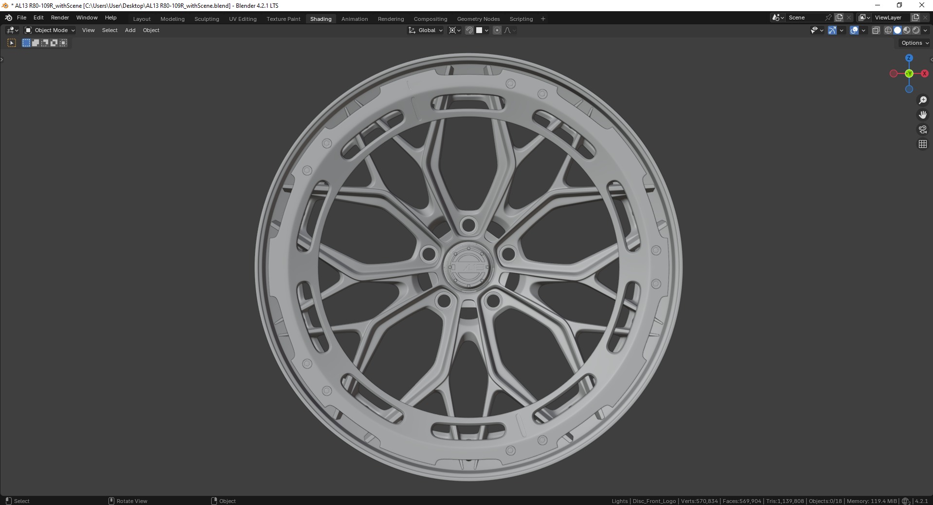 AL13 R80-109R Rim 3D model_7