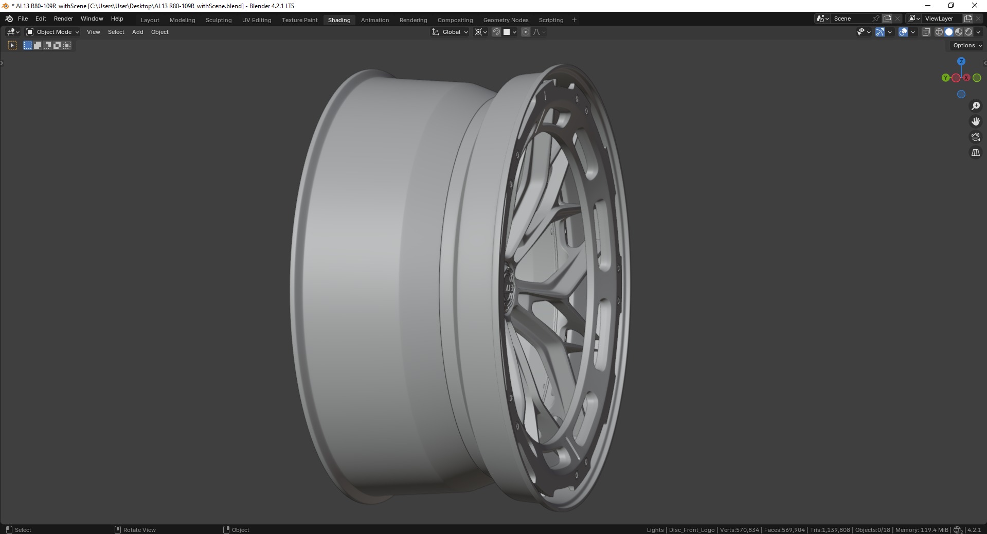 AL13 R80-109R Rim 3D model_9