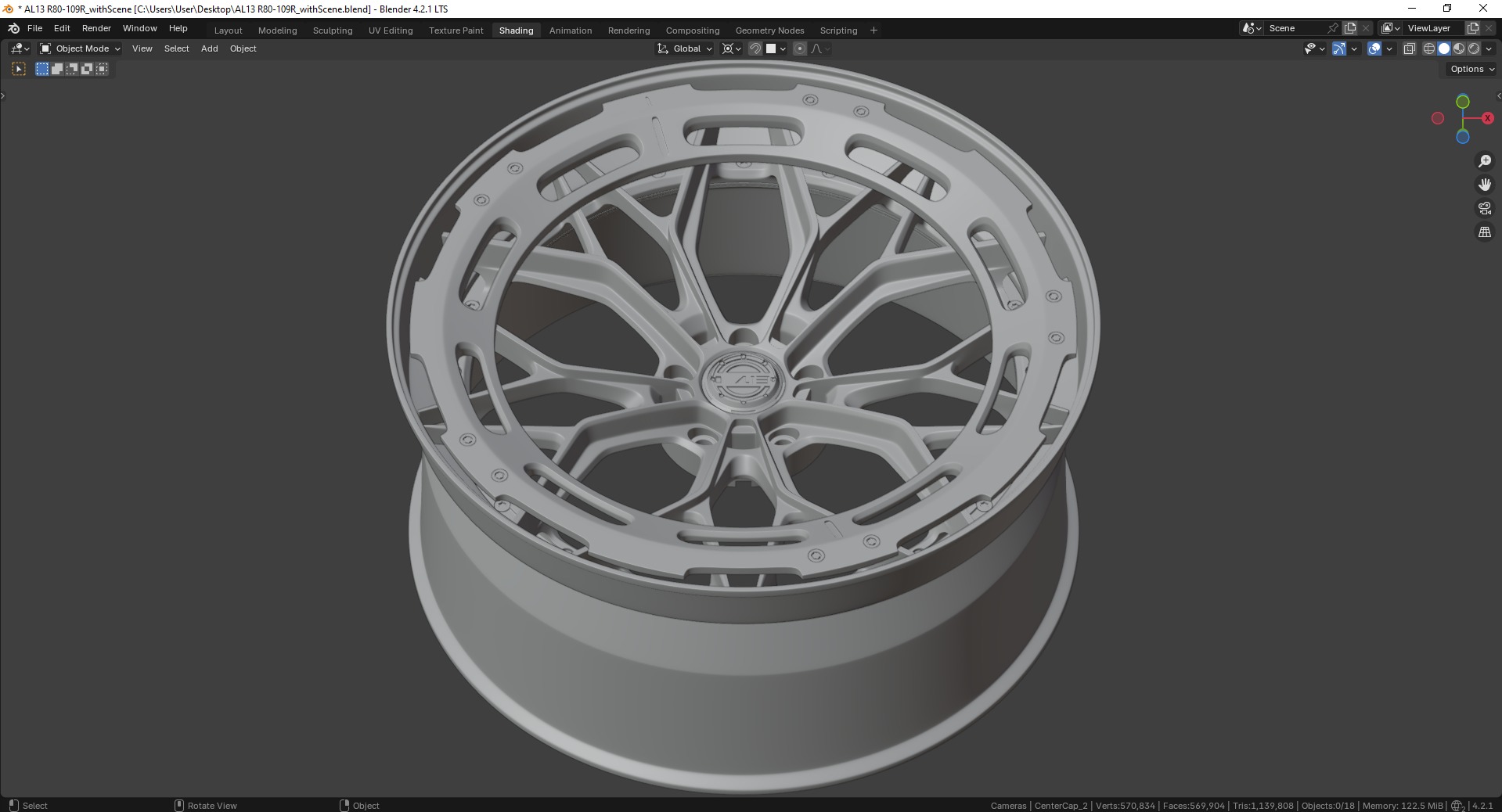 AL13 R80-109R Rim 3D model_11