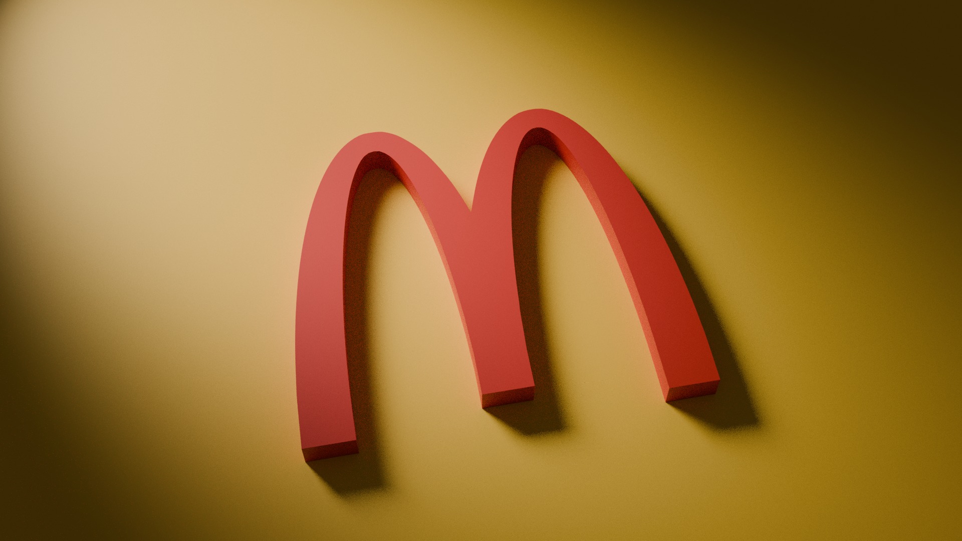 McDonalds-logo 3D model_1