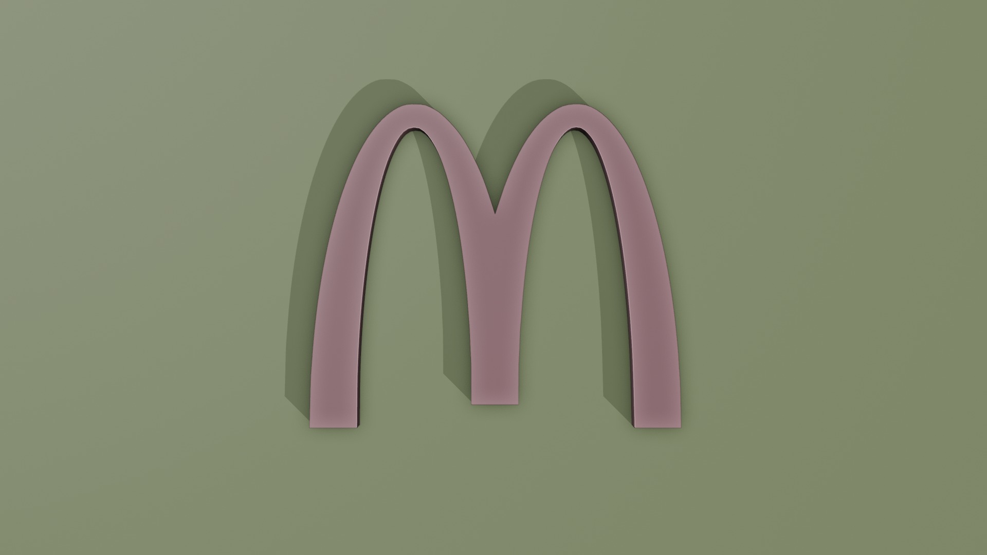 McDonalds-logo 3D model_4