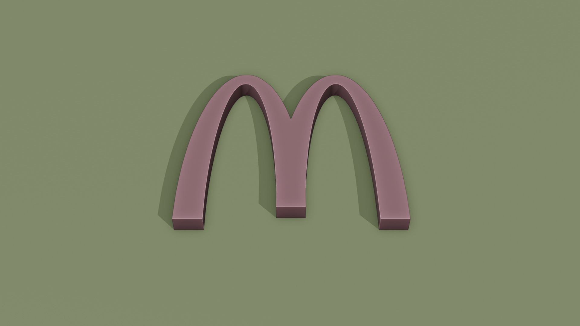 McDonalds-logo 3D model_5
