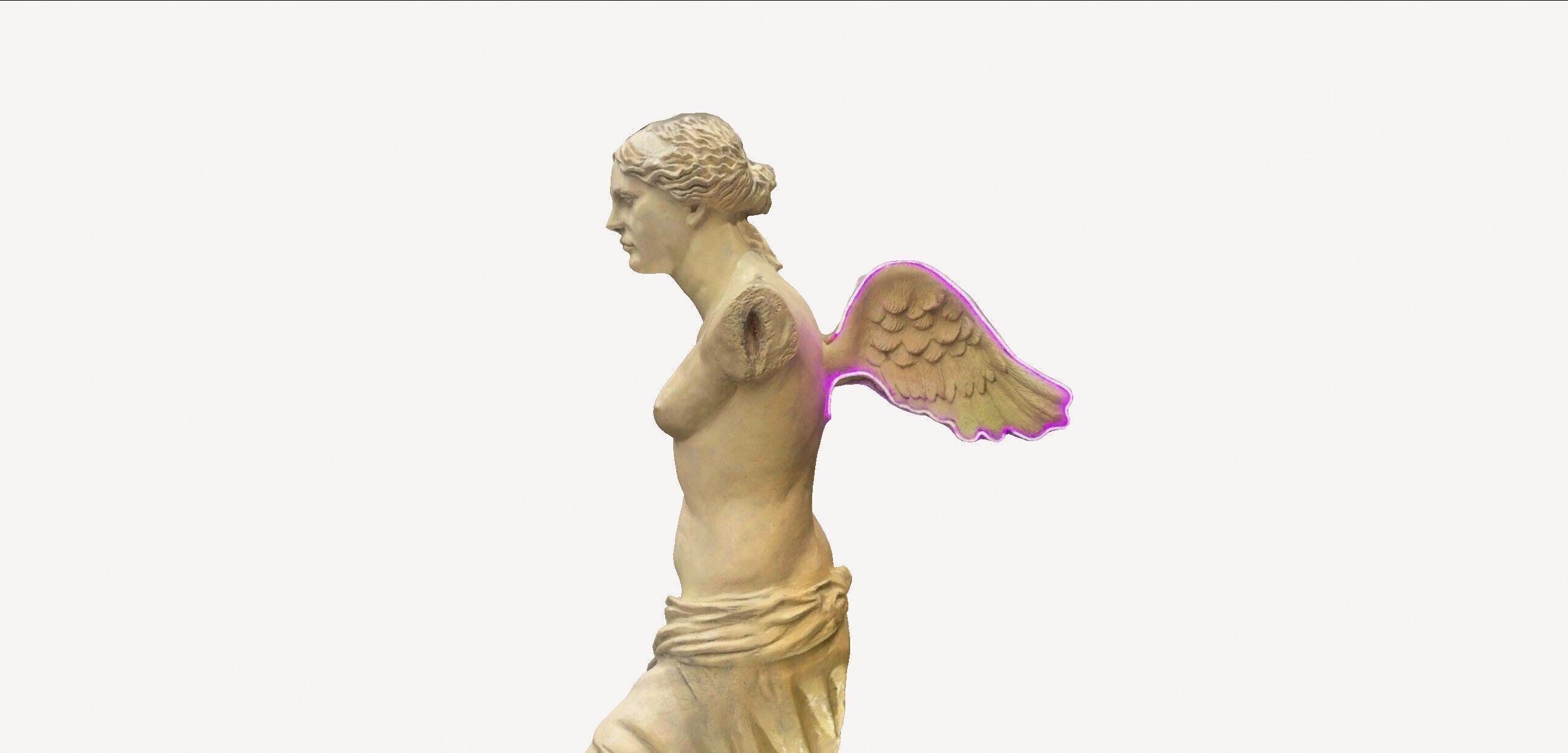 Venus de Milo Photoscan 3D model_4