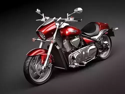Suzuki Boulevard Intruder m90 m1800r 3D Model