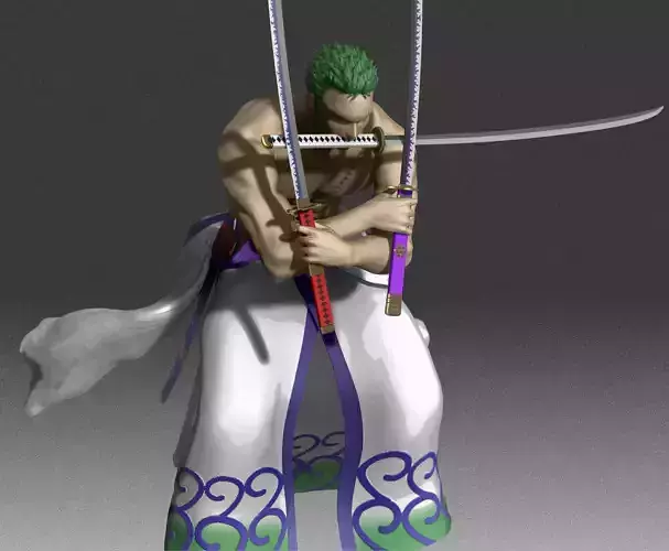 Zoro - Roronoa Zoro -One piece printable model