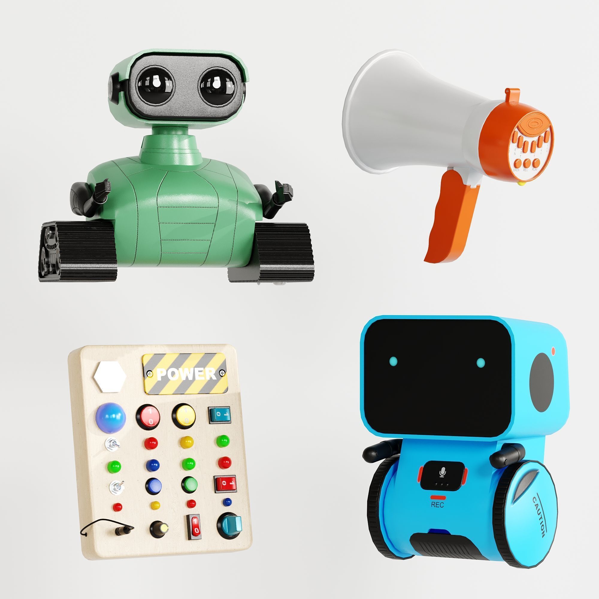 Children Room Set 14 Low-poly 3D model_3