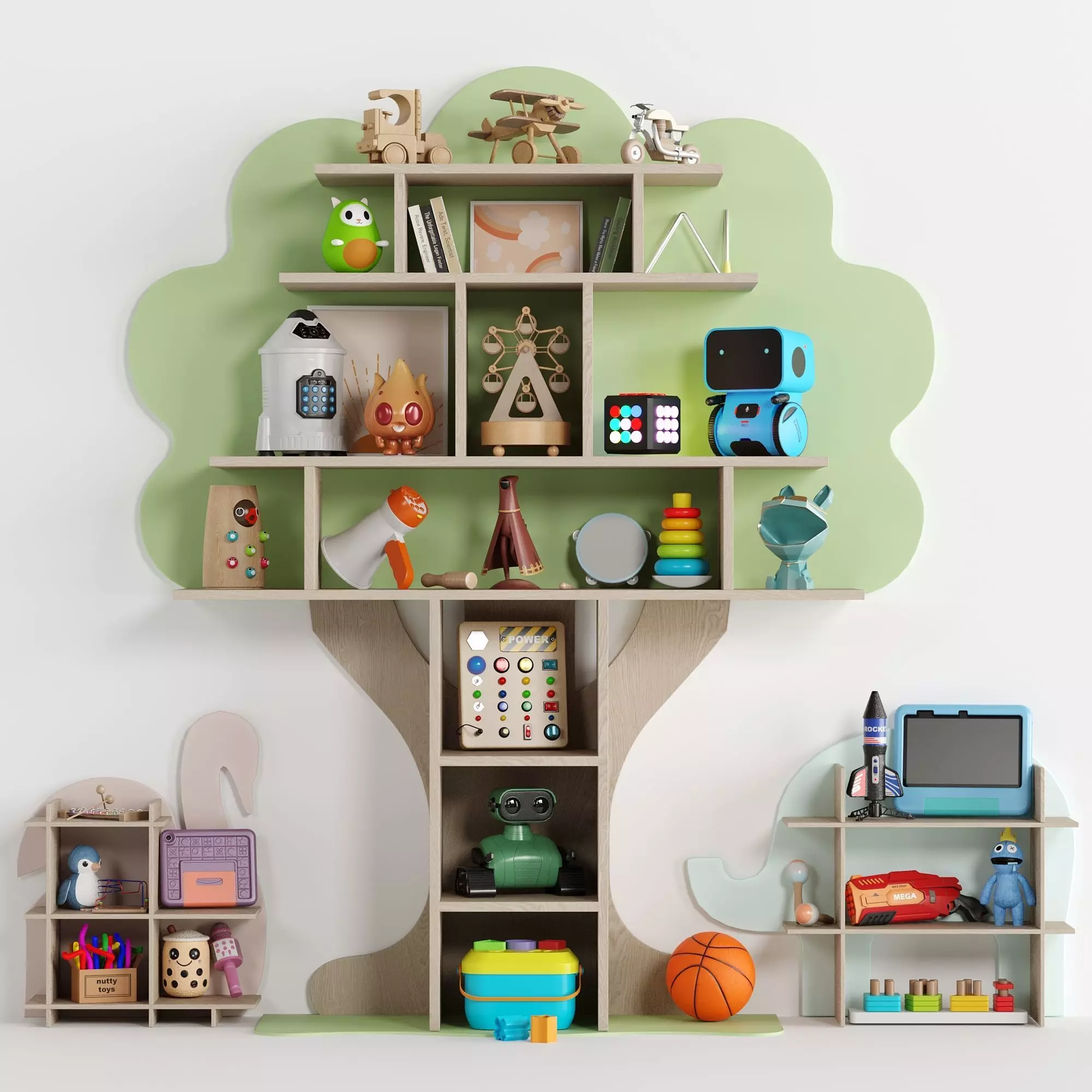 Children Room Set 14 Low-poly 3D model_0