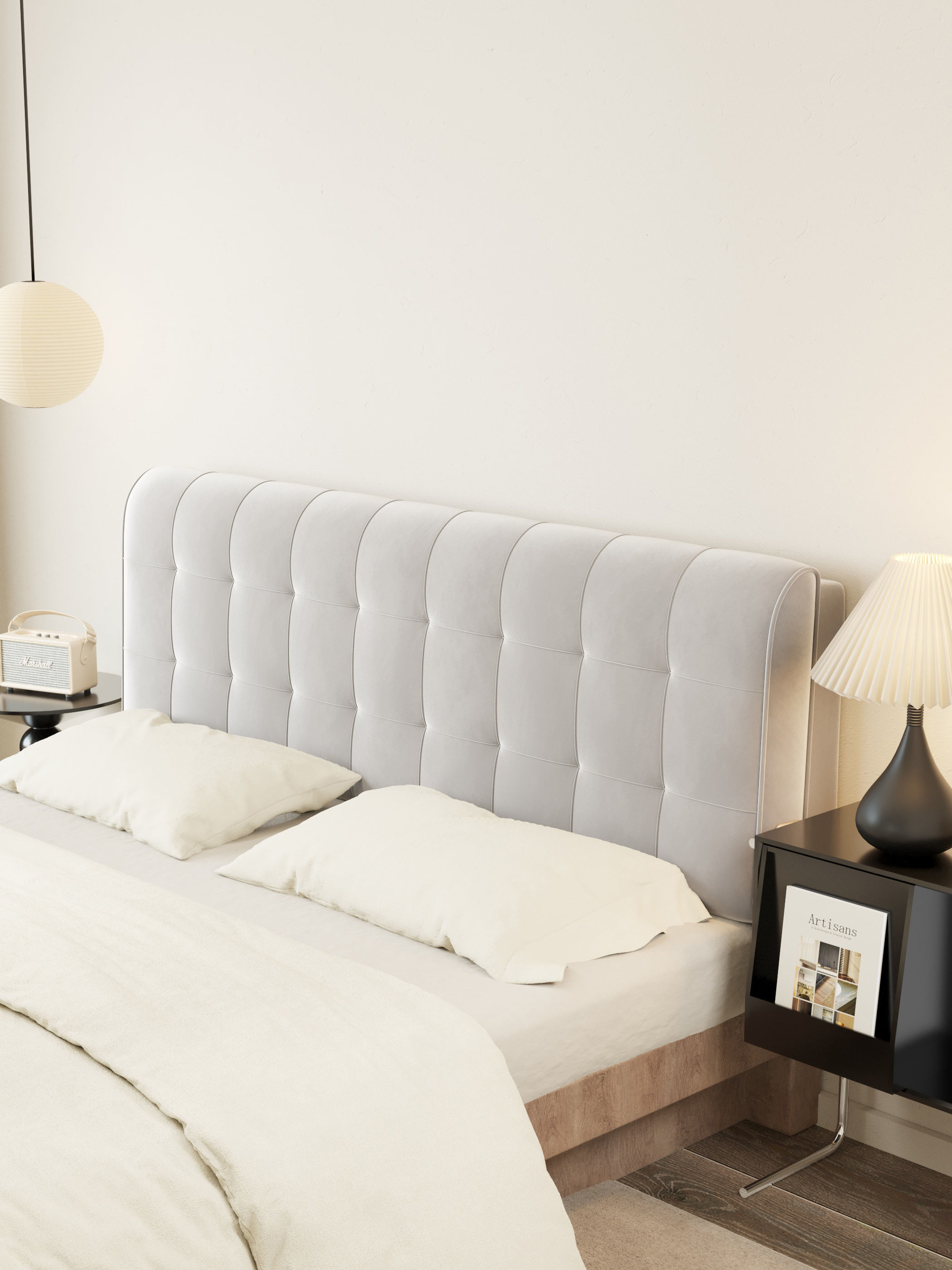 Bedroom 3D Rendering Interior 3D model_4