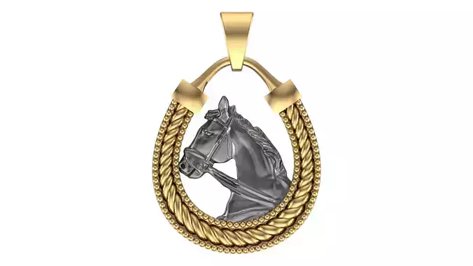 Horseshoe Pendant 2025