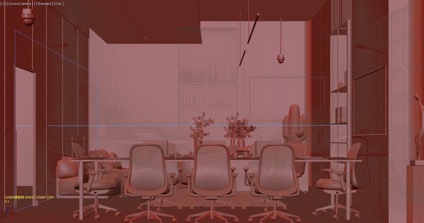 Modern Office   3D model_5