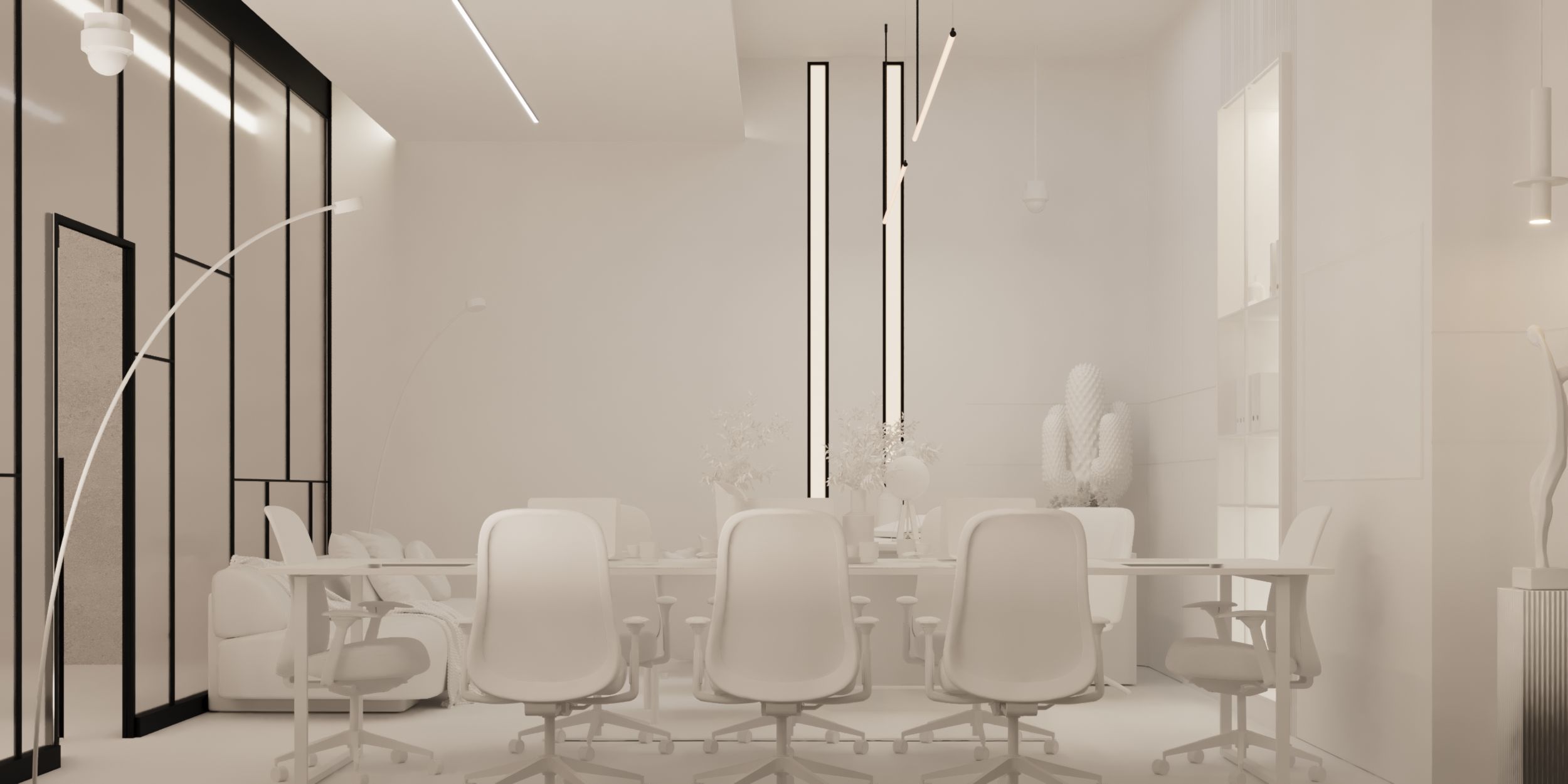 Modern Office   3D model_3