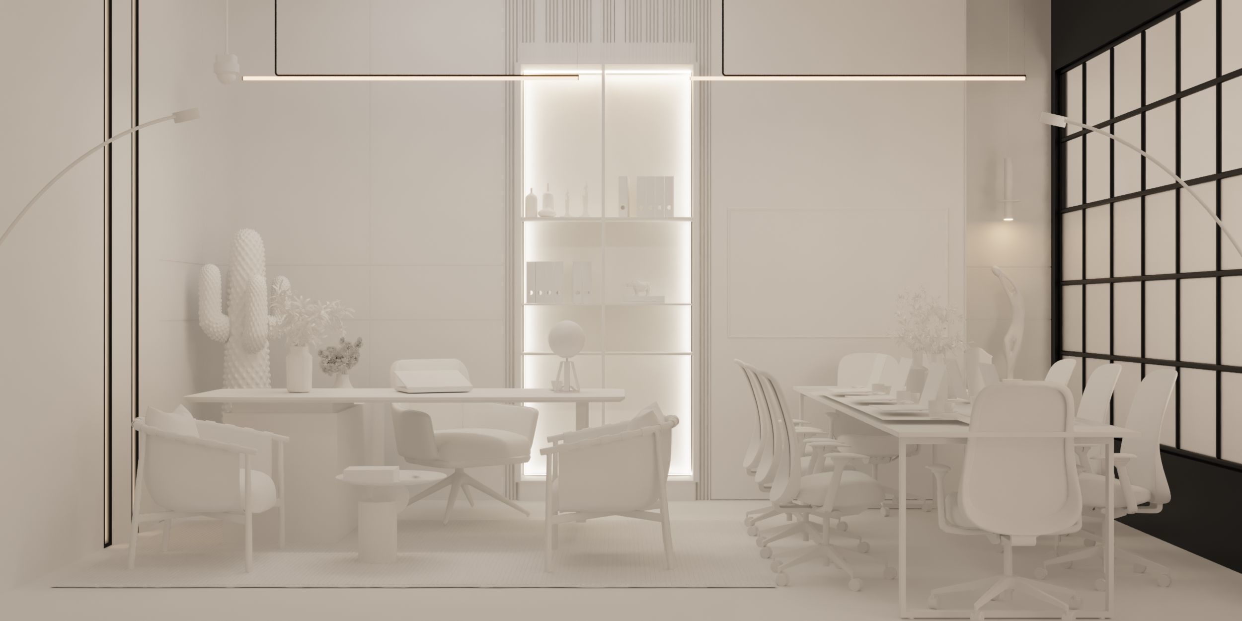 Modern Office   3D model_2