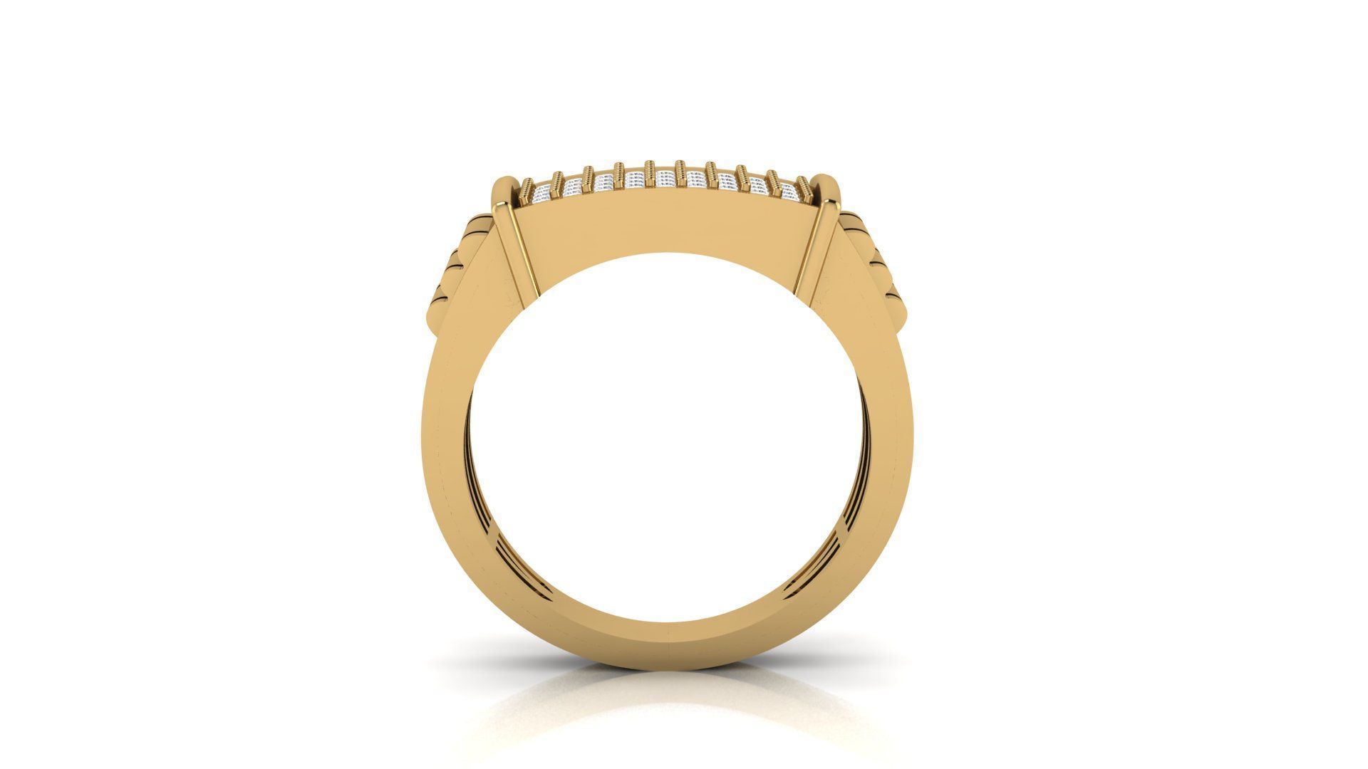 Mens Ring 3D print model_1