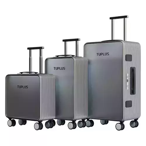 Tuplus Core Quick Suitcases 3D model