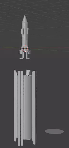 Rocket Free 3D model_0