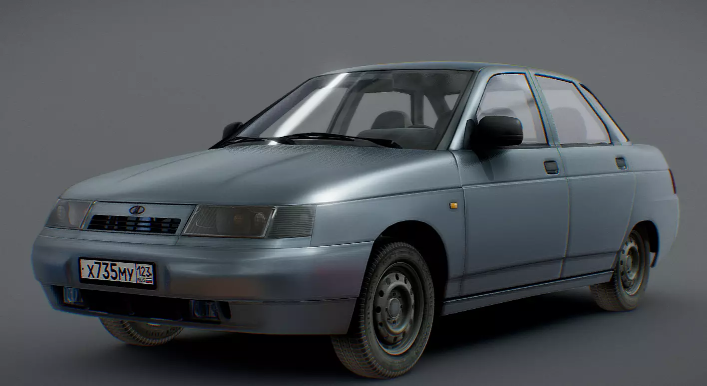 VAZ 2110 3D model 3D model