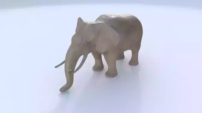 Elephant 1 3D model