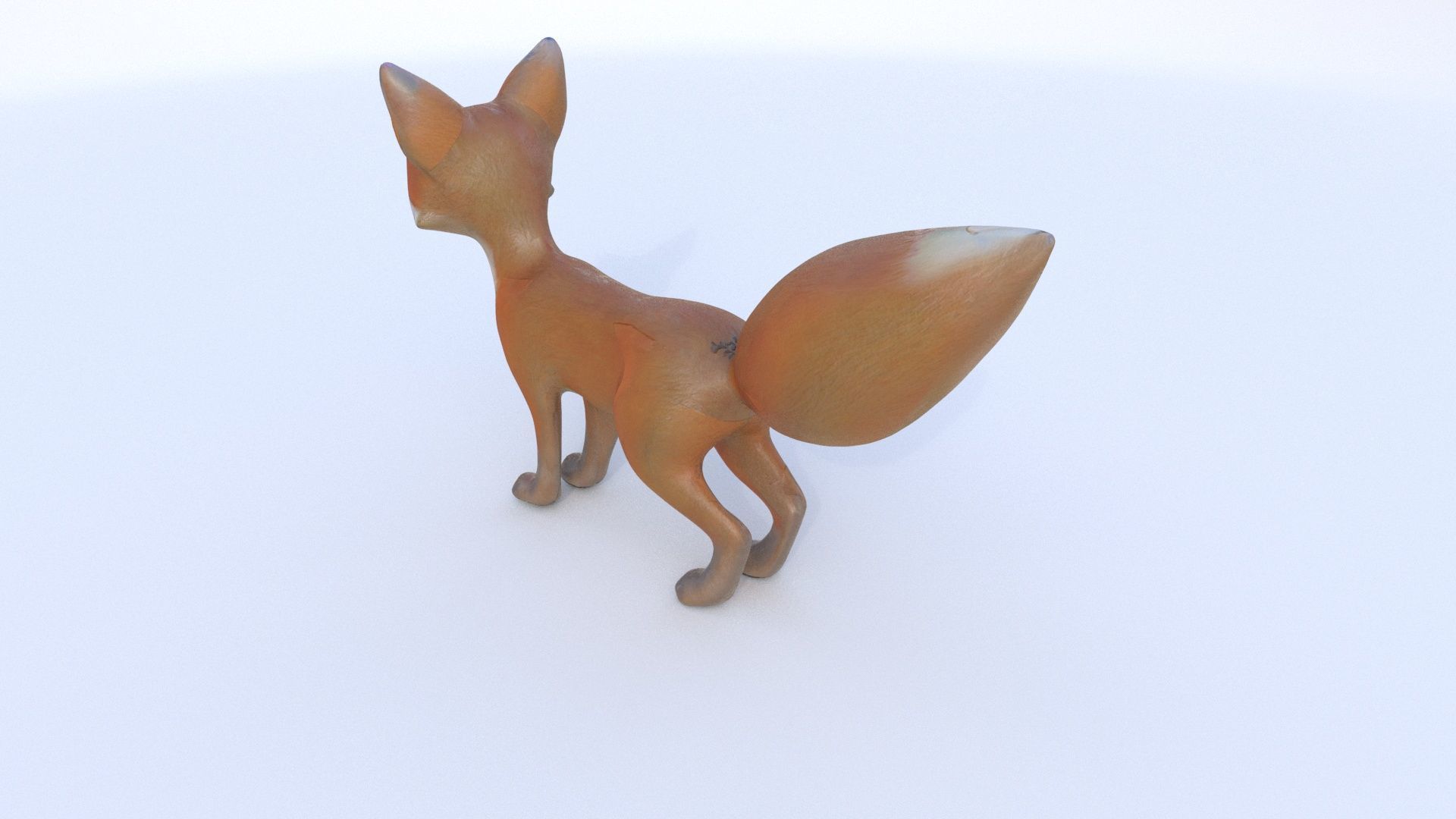 Fox 1 3D model_3
