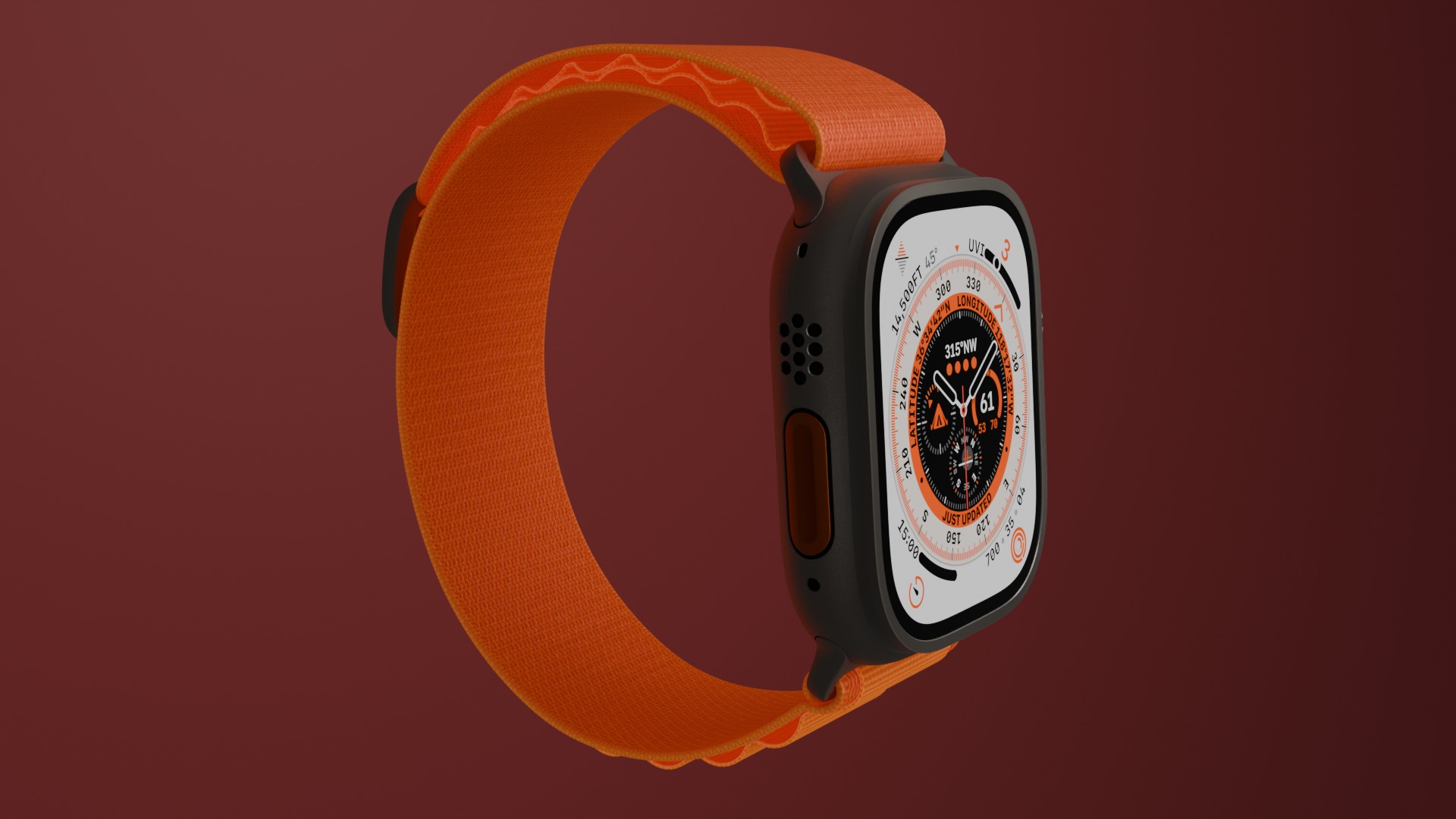 Apple Watch Ultra 2 3D model_3