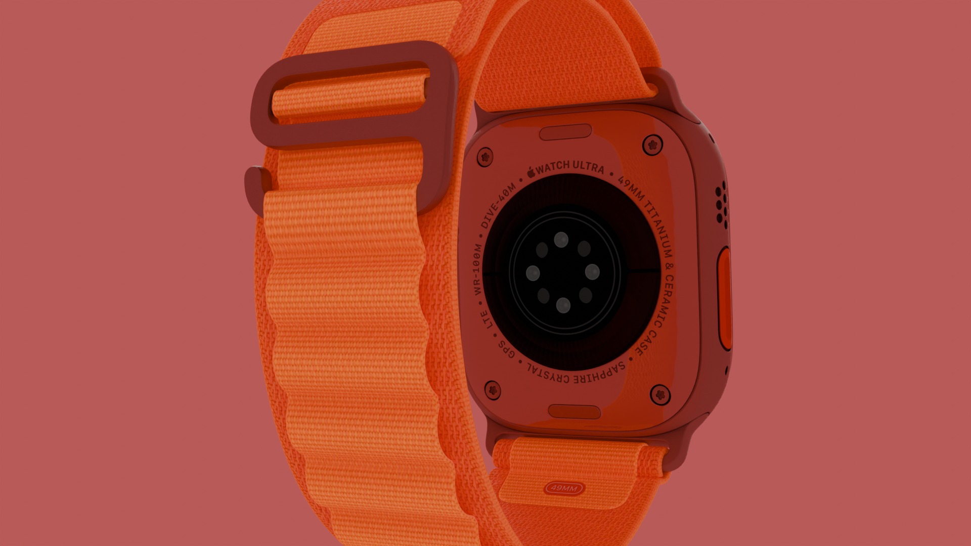 Apple Watch Ultra 2 3D model_11