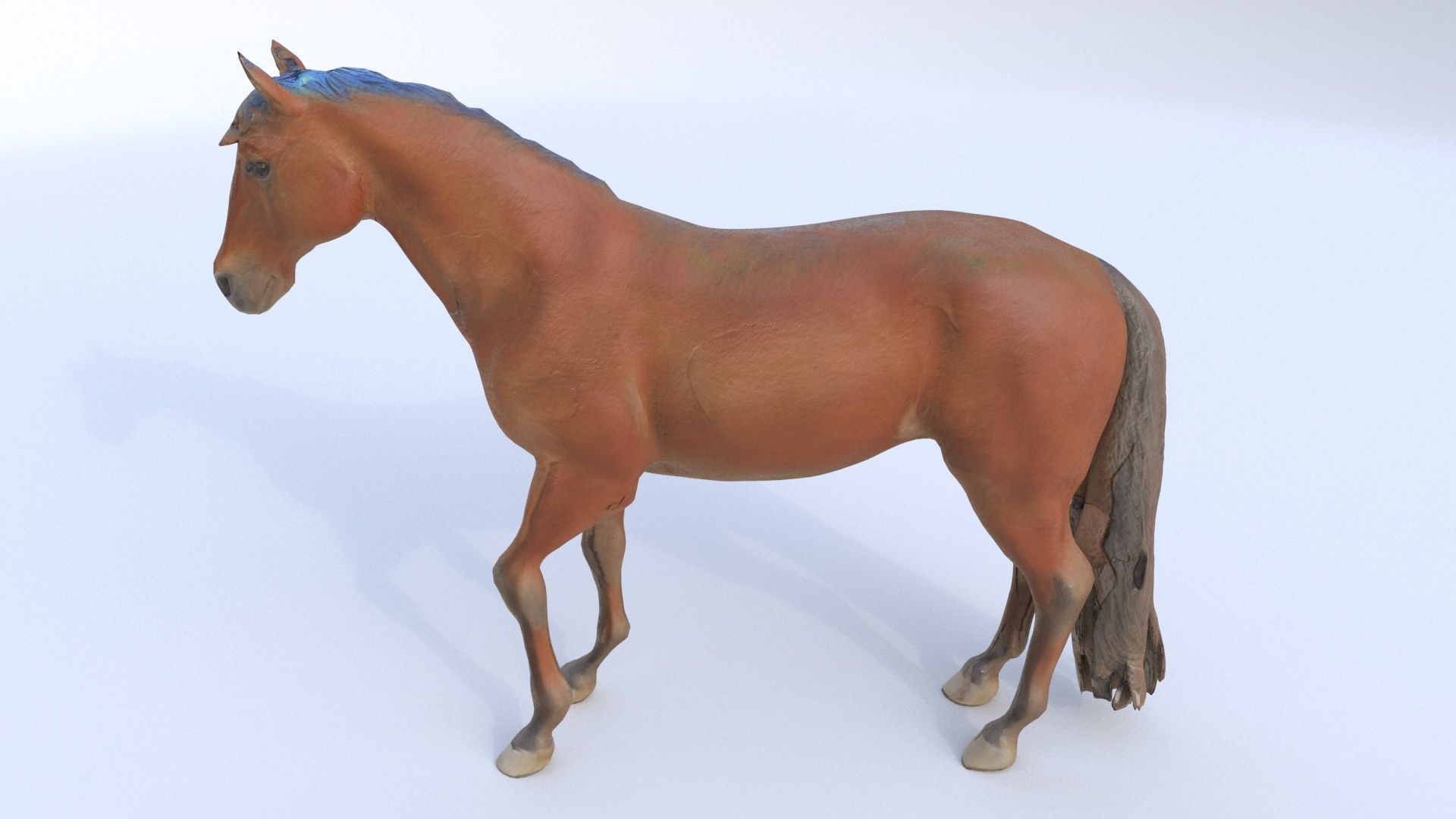 Horse 1 3D model_2