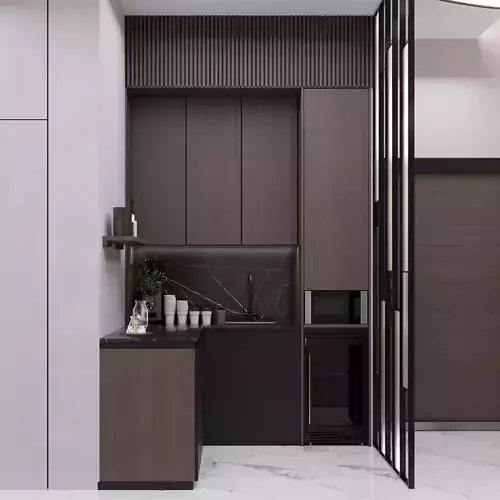 Kitchenette 3D Model
