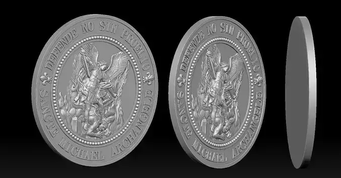 Saint Michael Archangel Medal