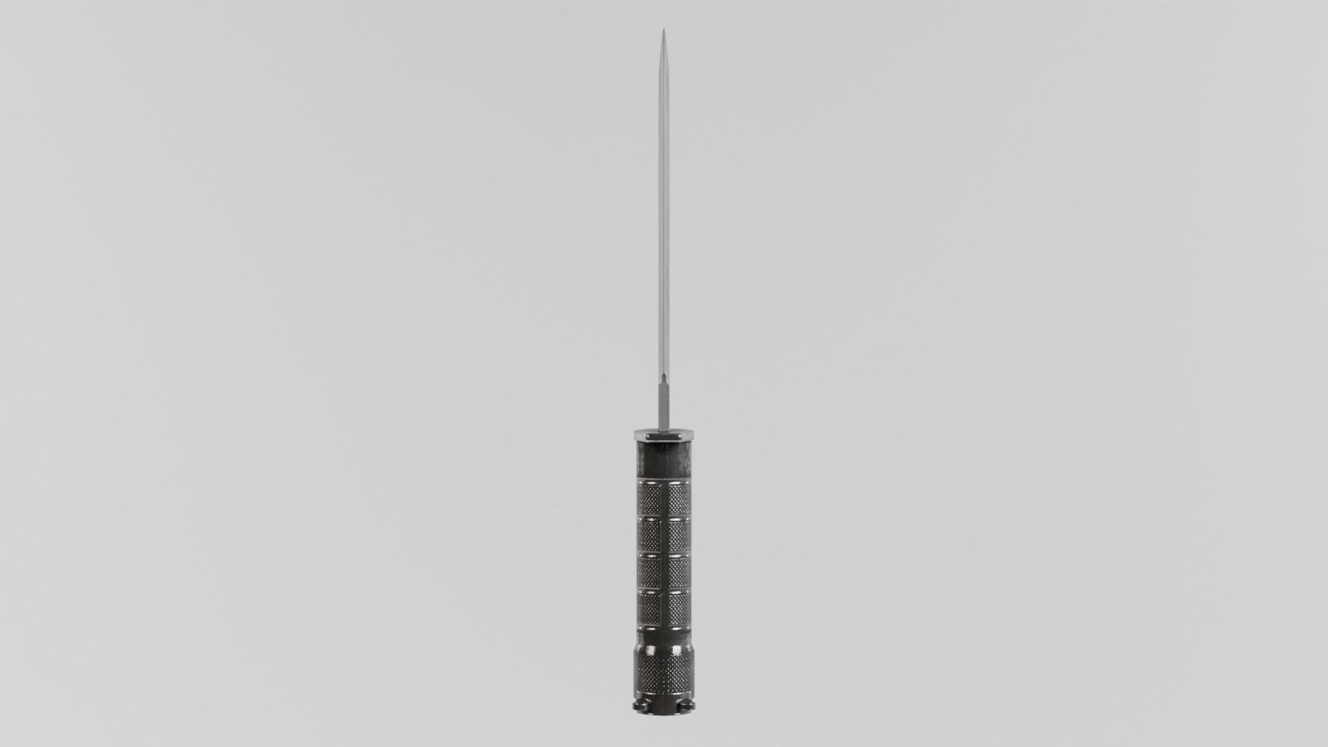 Combat knife 3D model_5