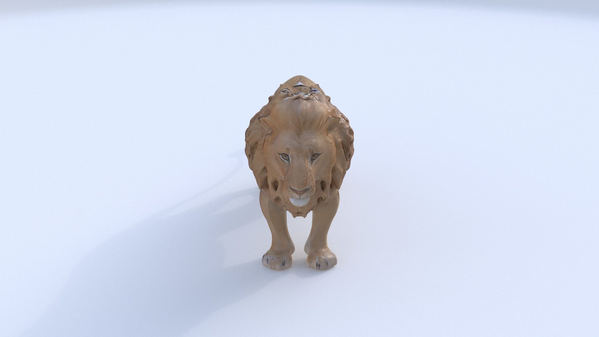 Lion 3D model_1
