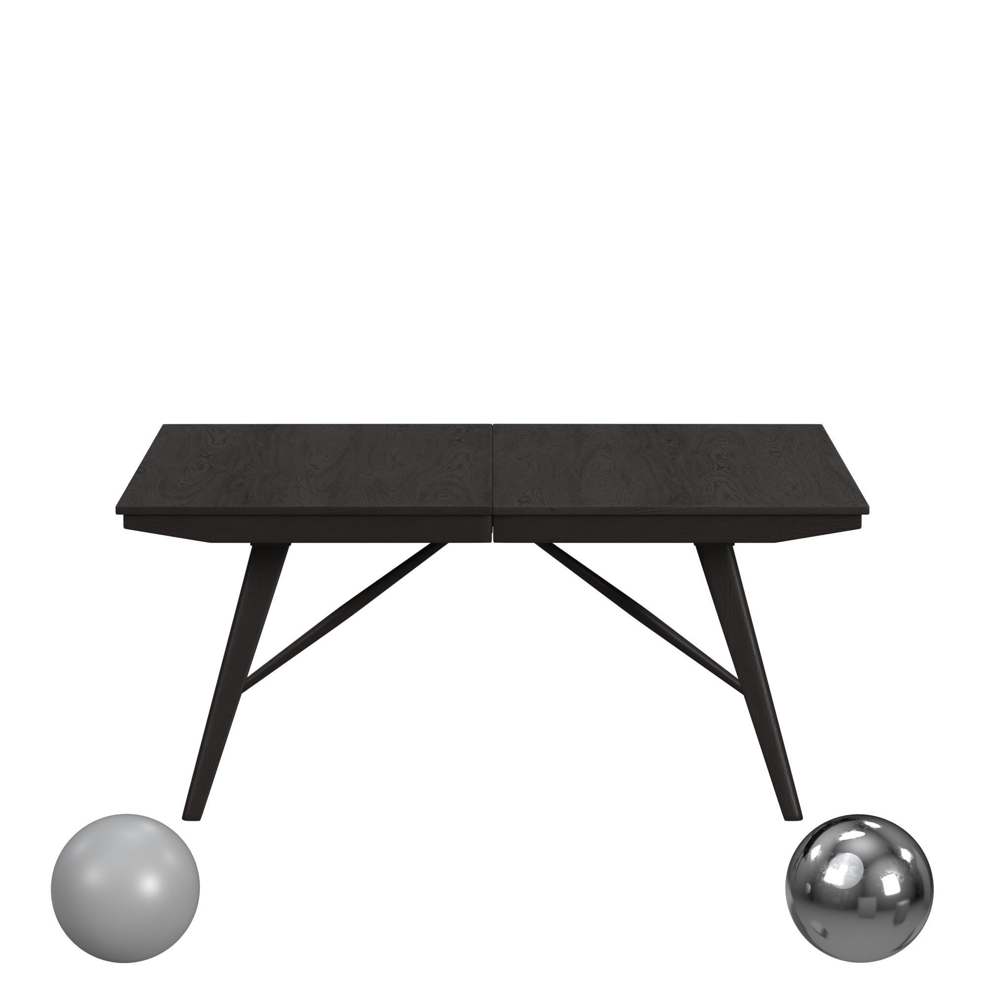 Bayside Trestle Table 3D model_1