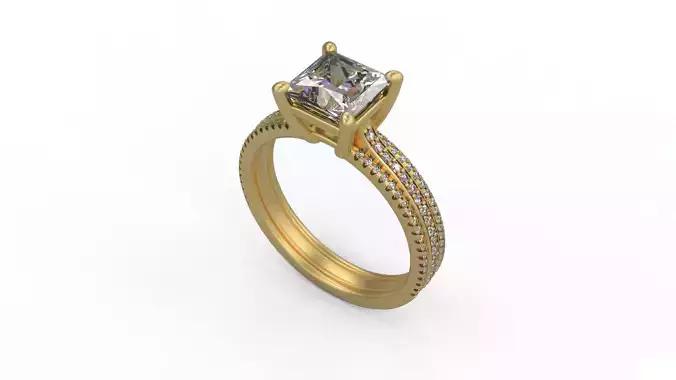 Woman Solitaire 1341